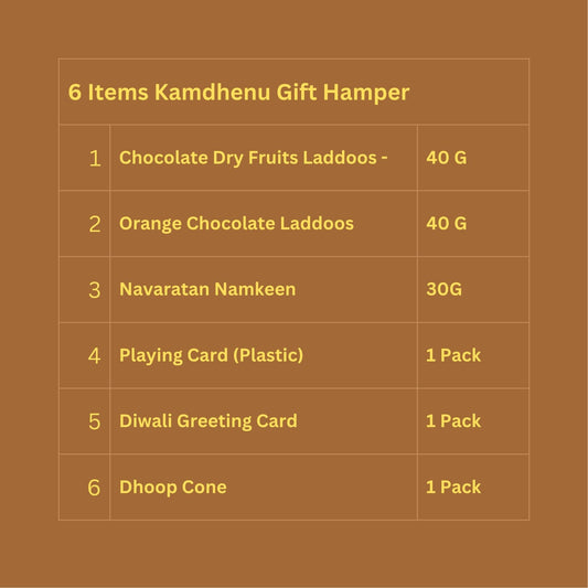 Diwali Gift Hamper - Kamdhenu - 6 items