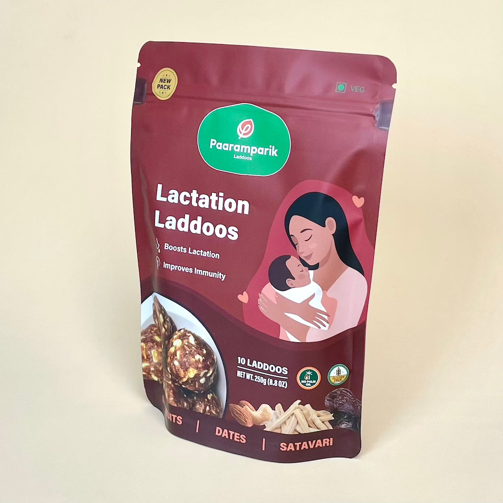 Lactation Laddus for Nursing Mothers to Enhance Breast Milk Production