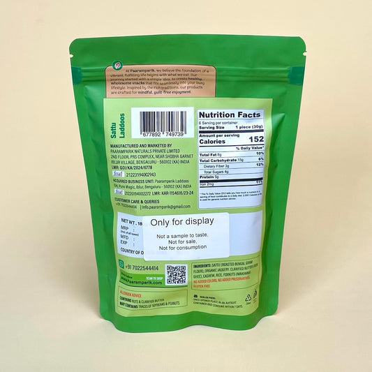 Sattu Laddu with Cashew & Jaggery