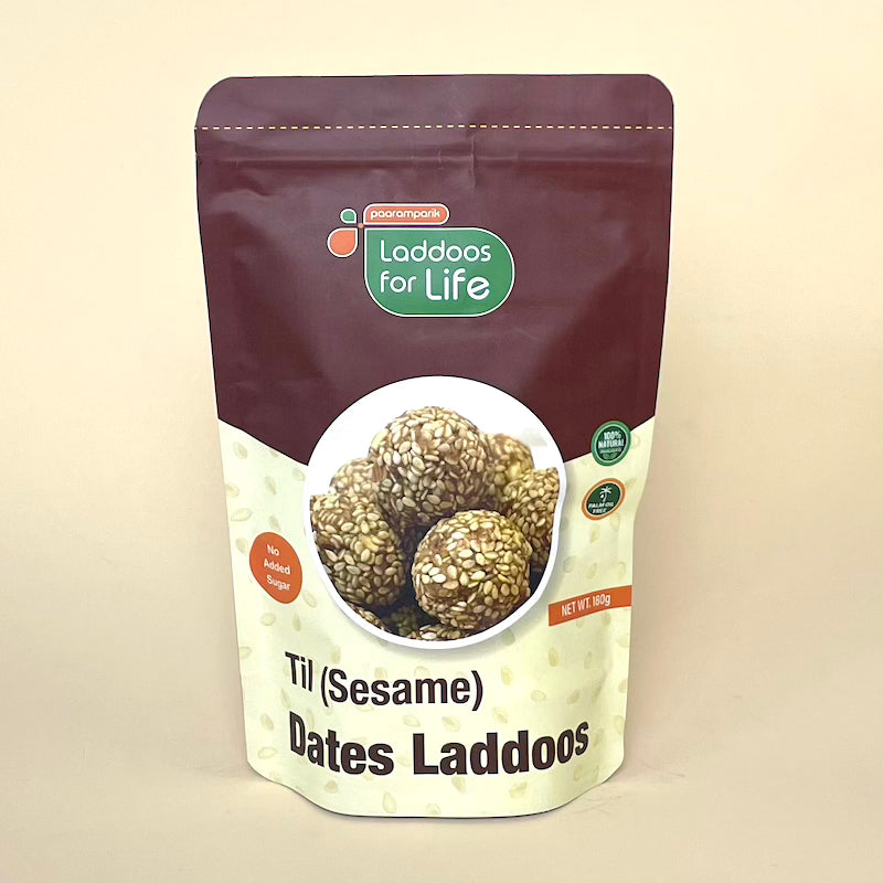 Til ke Laddu with Dates