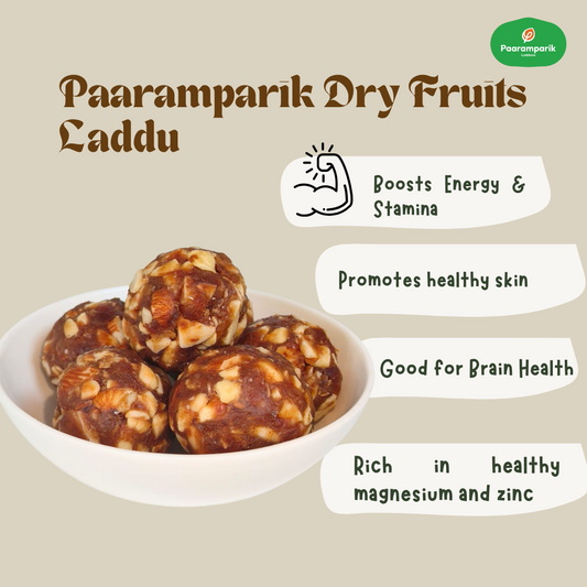 Dry Fruits Dates Laddu Sugar Free