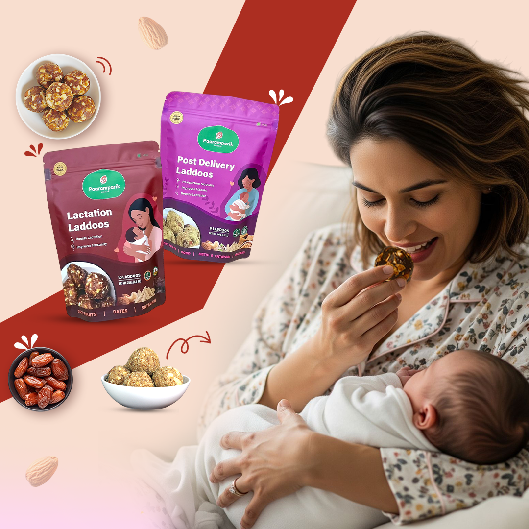 Confused Between Post Delivery Laddu and Lactation Laddu?