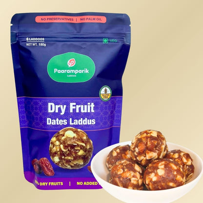 Dry Fruits Dates Laddu Sugar Free