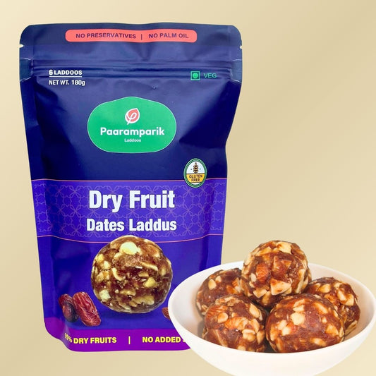 Dry Fruits Dates Laddu Sugar Free