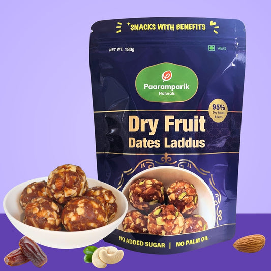 Dry Fruit Dates Laddu, No Added Sugar
