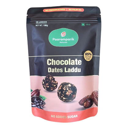 Chocolate Laddu with Dates Sugar Free