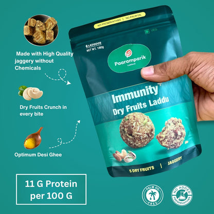 Immunity+ Dry Fruits Laddu