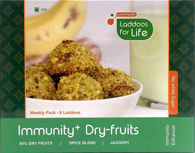 Immunity+ Dry Fruits Gond ke Laddu – 6 pieces