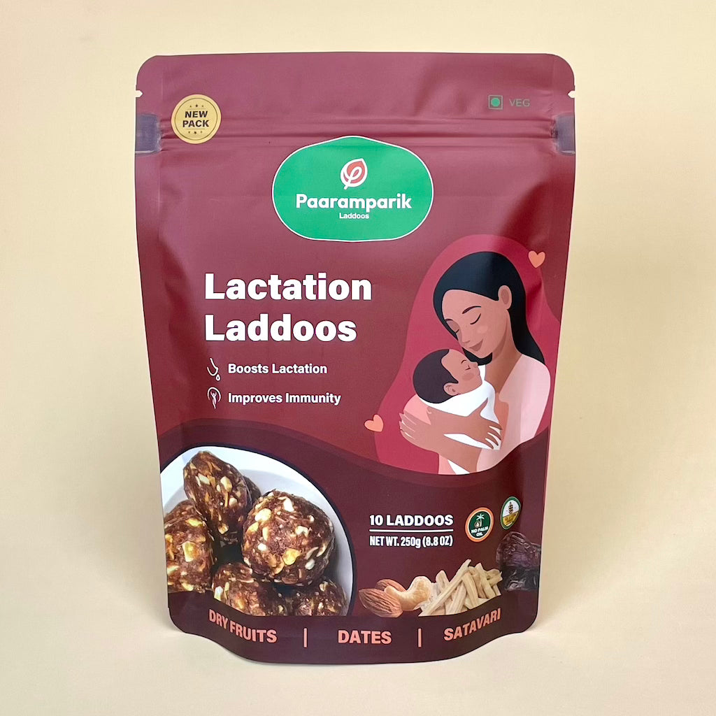 Lactation Laddus for Nursing Mothers to Enhance Breast Milk Production