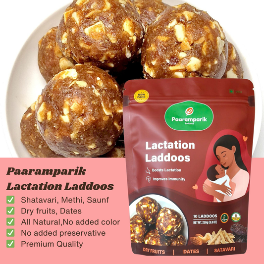Lactation Laddus for Nursing Mothers to Enhance Breast Milk Production