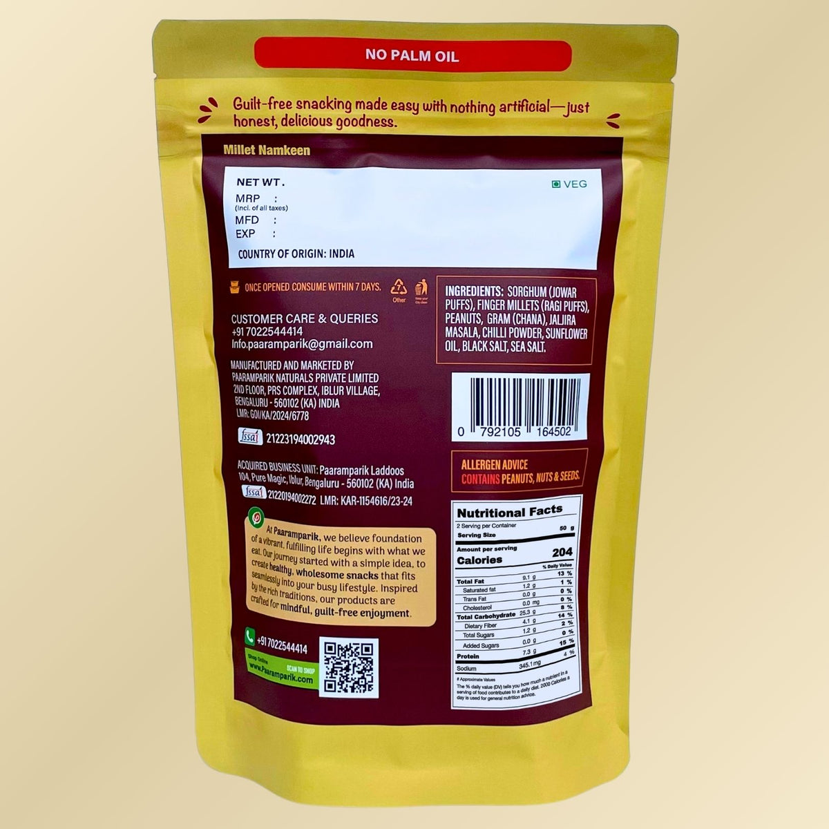 Millets Namkeen Roasted