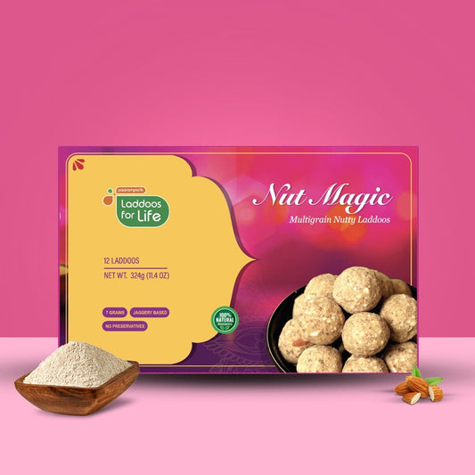 Nut Magic Celebration Laddu Box – 12 pieces