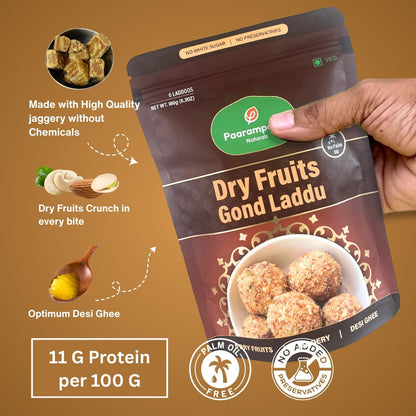 Dry Fruit Gond Laddu Delight