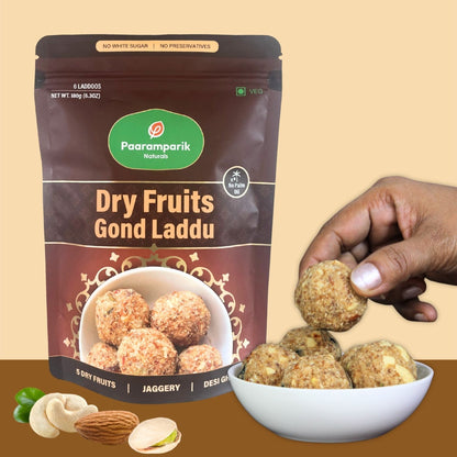 Dry Fruit Gond Laddu Delight
