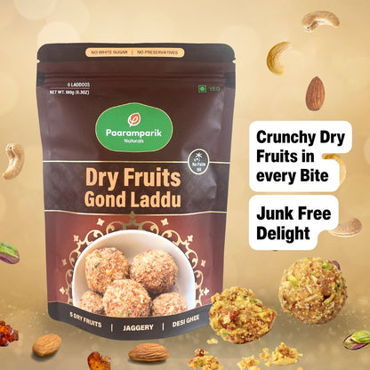 Dry Fruit Gond Laddu Delight
