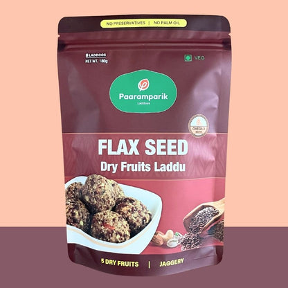 Flax Seed Alsi Laddu with Dry Fruits