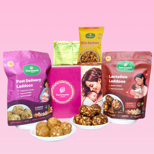 Gift Hamper for New Moms Post Pregnancy 4 Items