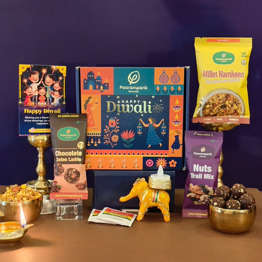 Diwali Celebration Gift Hamper Box - 6 Items