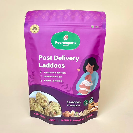 Post Delivery Gond Laddu with Dry Fruits & Jaggery