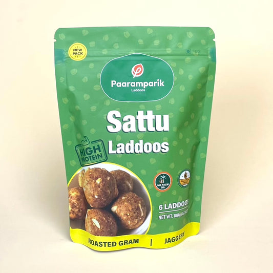 Sattu Laddu with Cashew & Jaggery