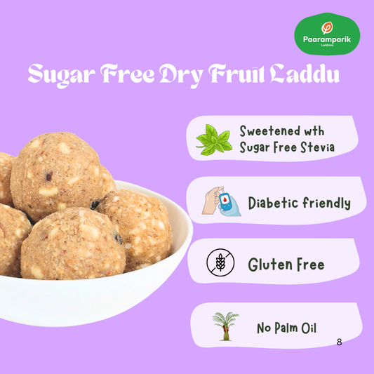 Dry Fruits Laddu Sugar Free