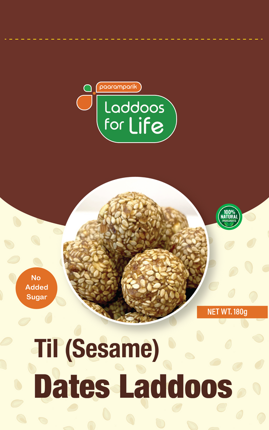 Til ke Laddu with Dates