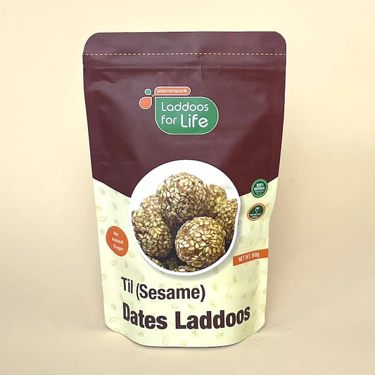 Til ke Laddu with Dates