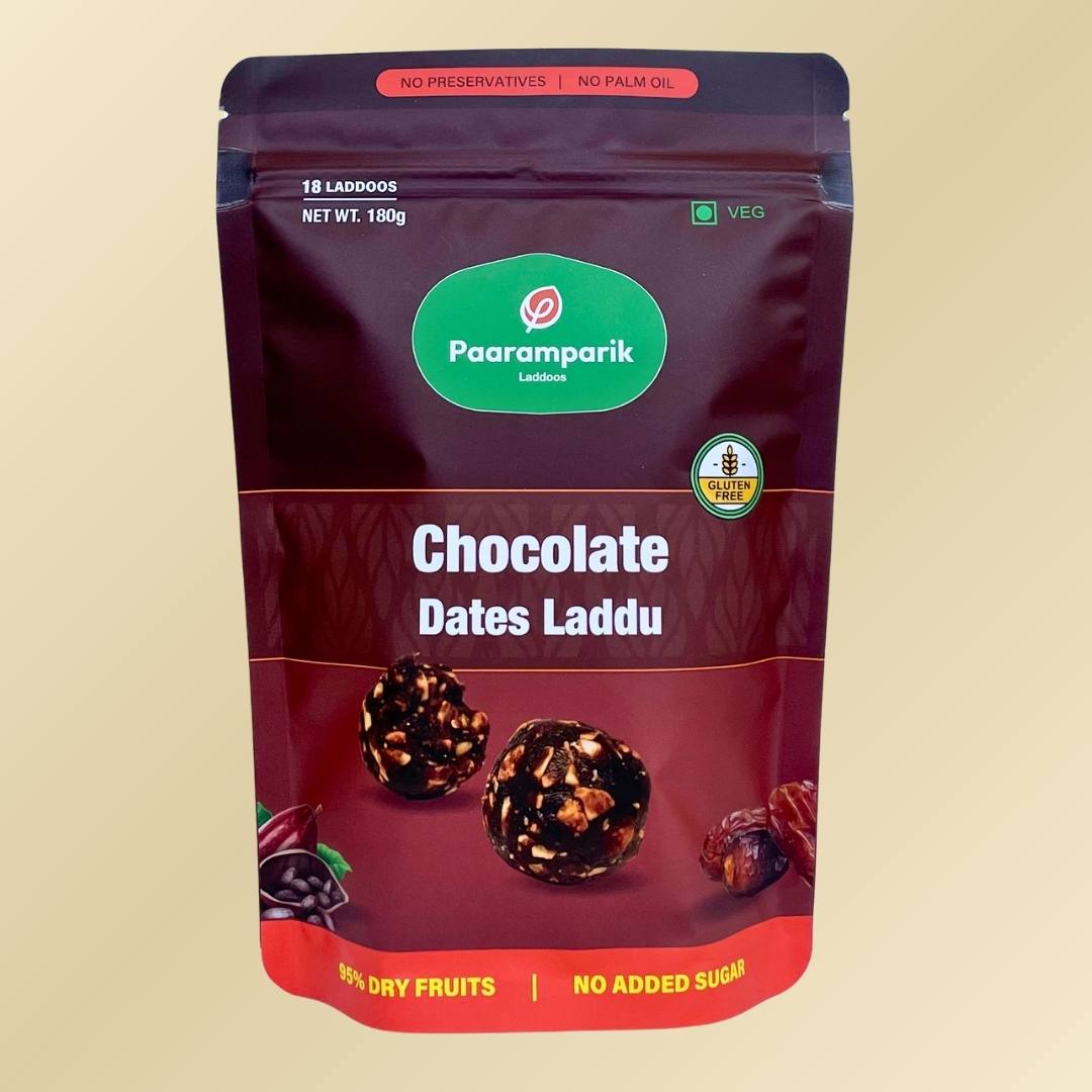 Chocolate Laddu with Dates Sugar Free